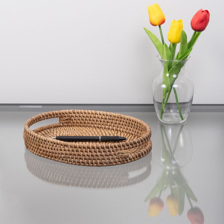 Saboga Home&trade; Oval Vanity Tray