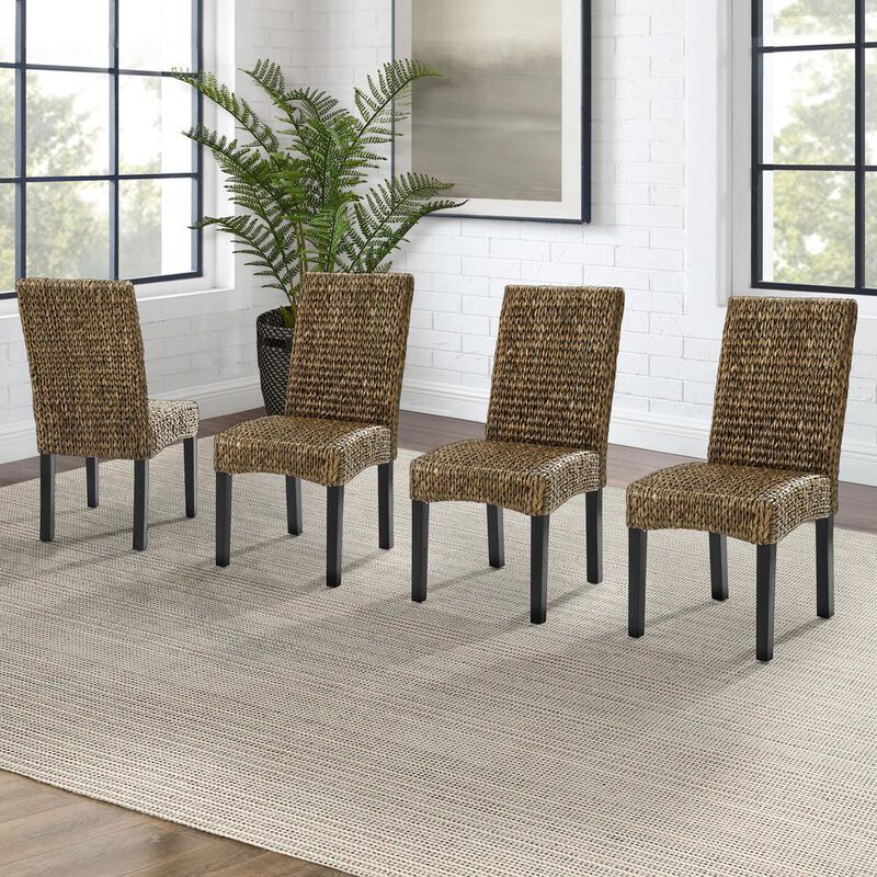 Crosley Furniture Edgewater 4-Piece Dining Chair Set