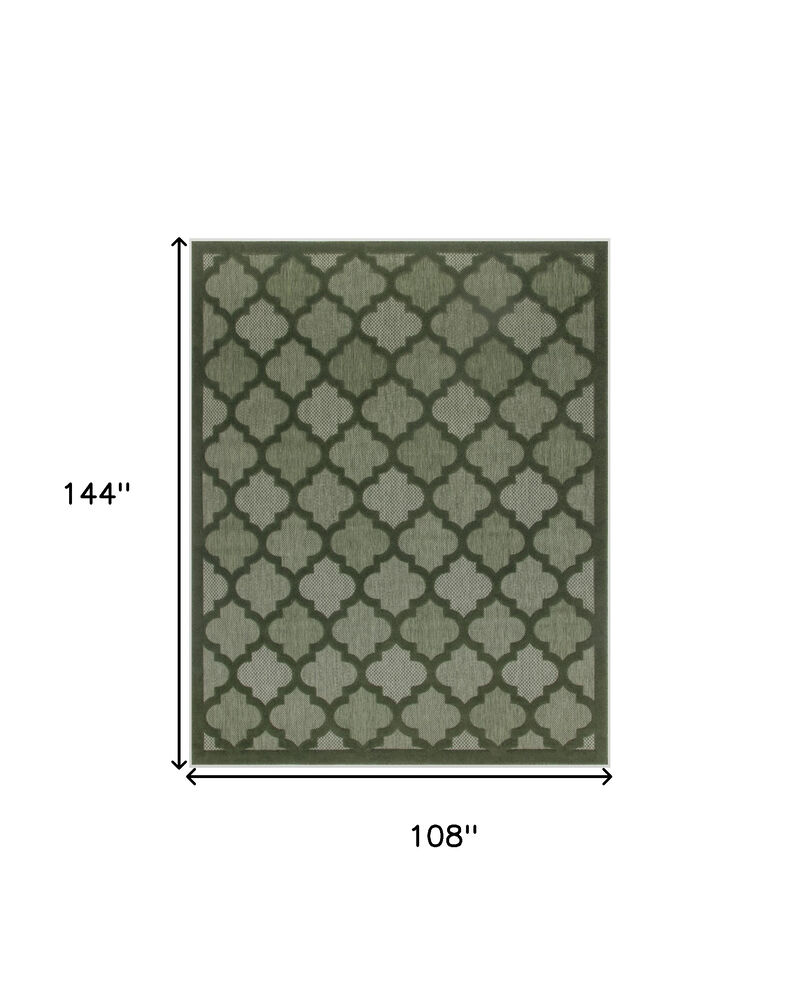HomeRoots Trellis Indoor Outdoor Area Rug image number 3