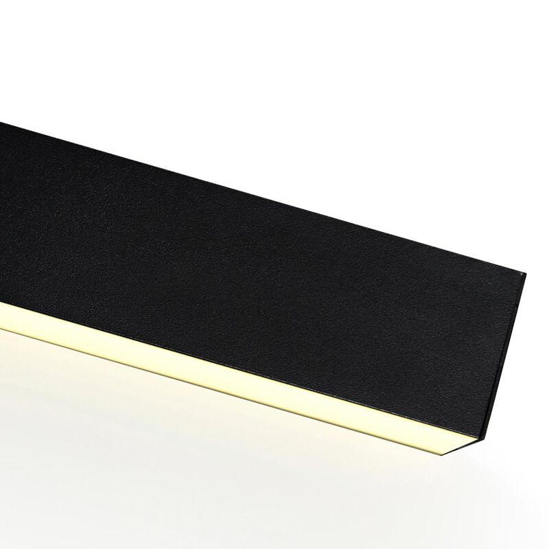 Krista LED Chandelier With Satin Black Finish