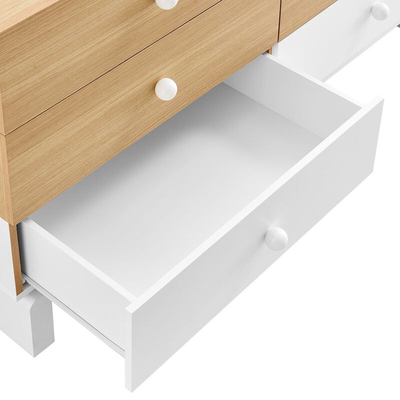 Nolia 6-Drawer Color Block Dresser image number 6