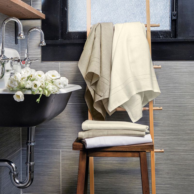 Solino Home 100% Pure Linen Bath Towel - Bath