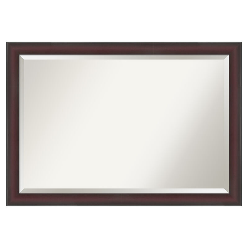 Grand Narrow Beveled Framed Wall Mirror image number 0
