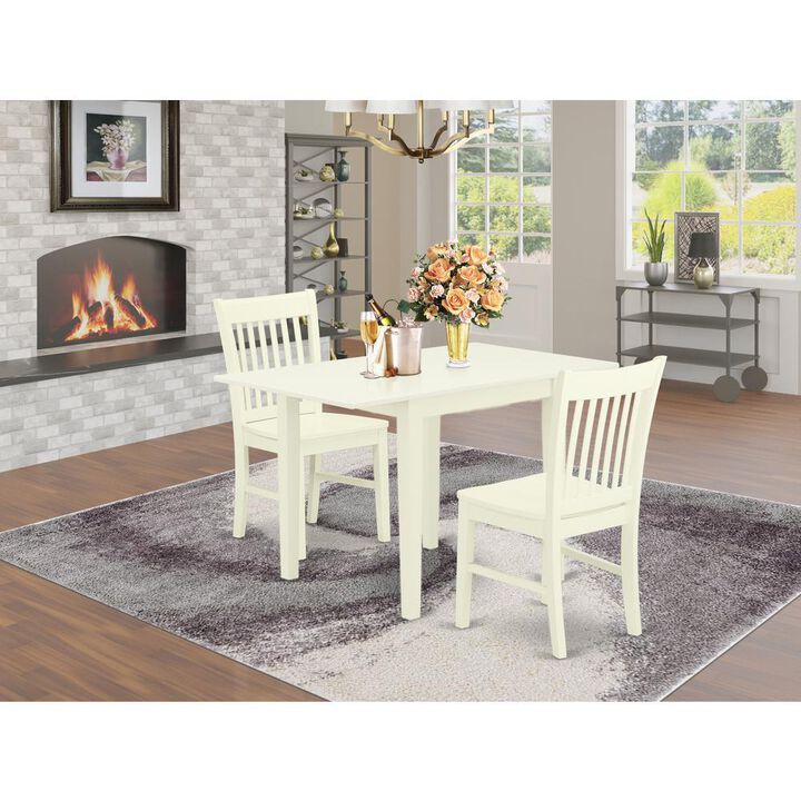 Dining Room Set Linen White