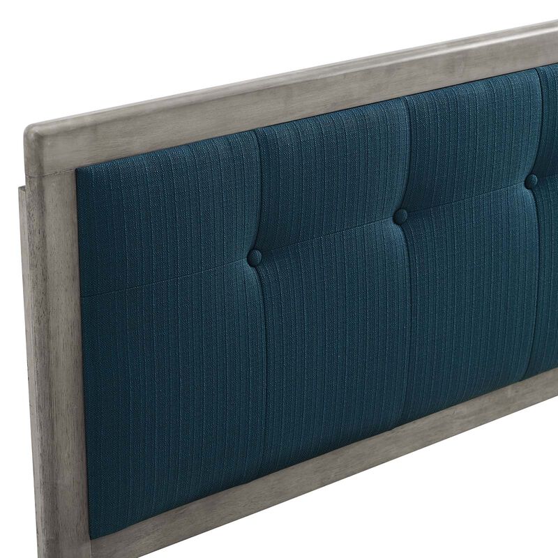 Modway - Draper Tufted King Fabric and Wood Headboard image number 3