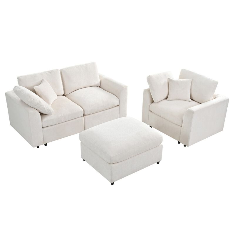Samvus U-Style 3-Piece Modular Sofa Set image number 0