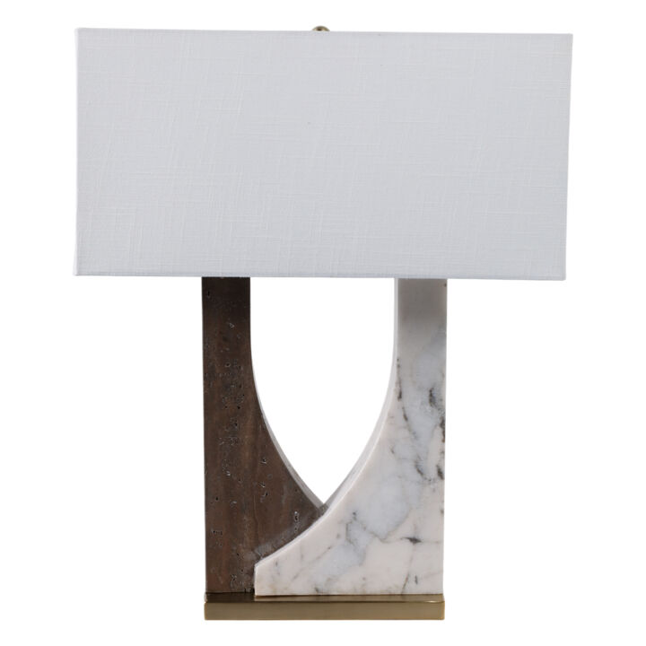 2-Tone Marble Cut-out Lamp