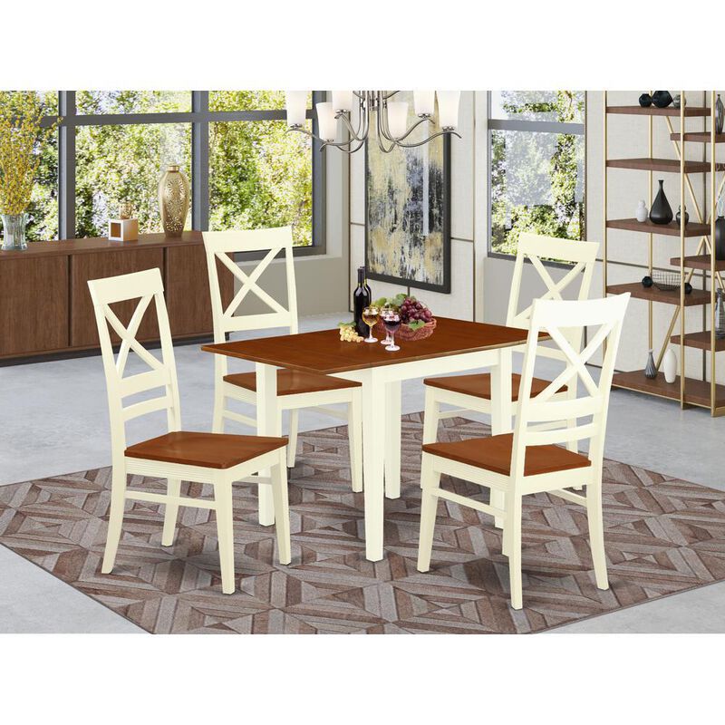 Dining Room Set Buttermilk & Cherry
