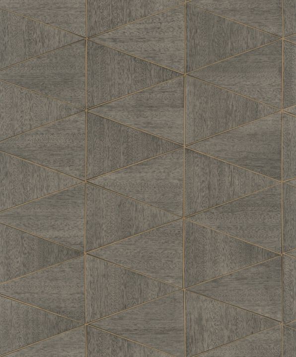 The Woods and Wicker Graphic Bronze Brown Wallpaper 33359
