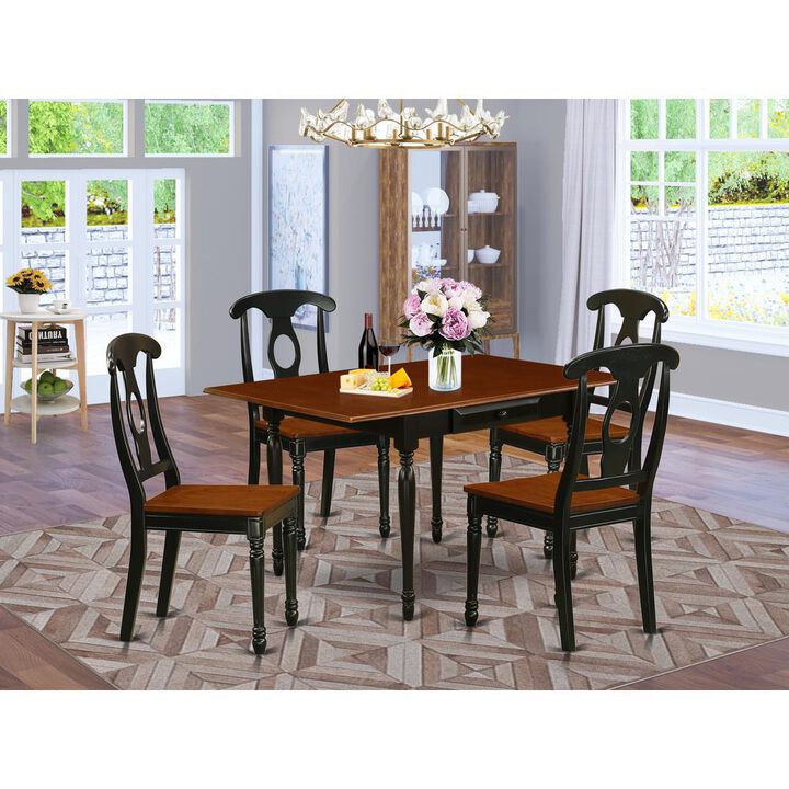 Dining Room Set Black & Cherry