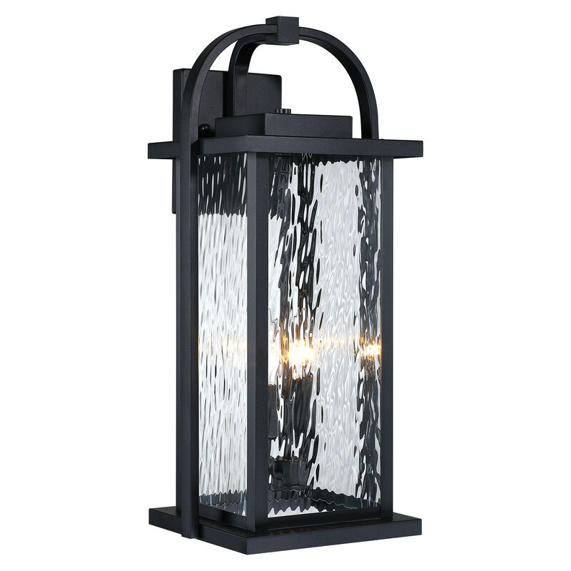 20" Modern 2-Light Outdoor Wall Lantern image number 8