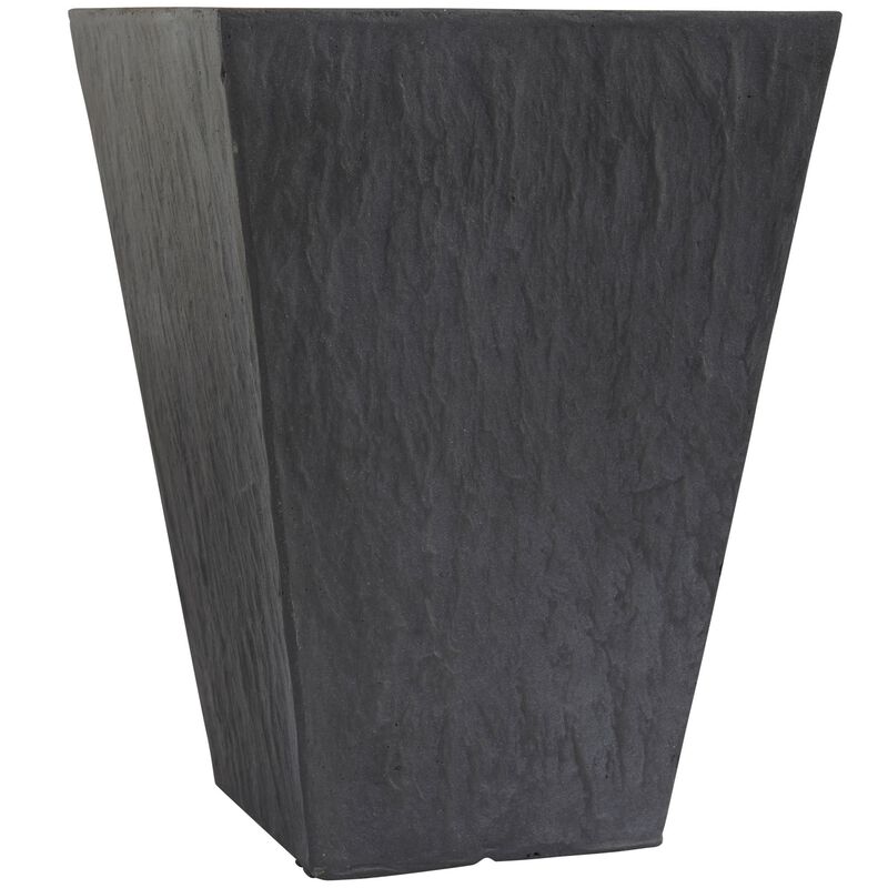 Nearly Natural 16-in Slate Planter (Indoor/Outdoor) image number 1