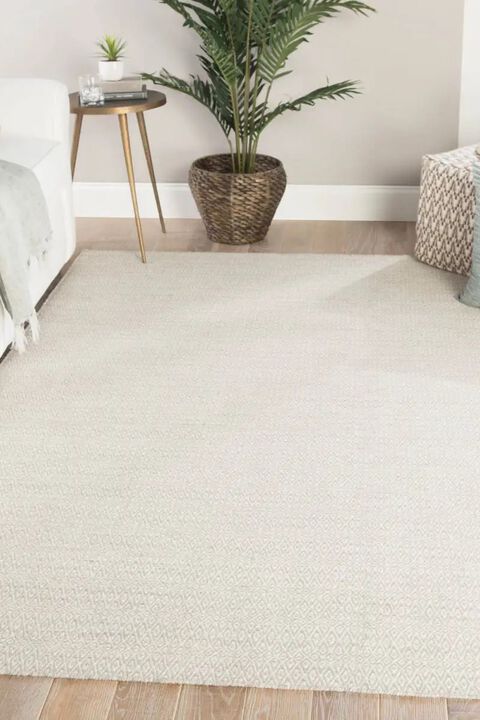 Poise Eulalia Light Gray 5' x 8' Rug