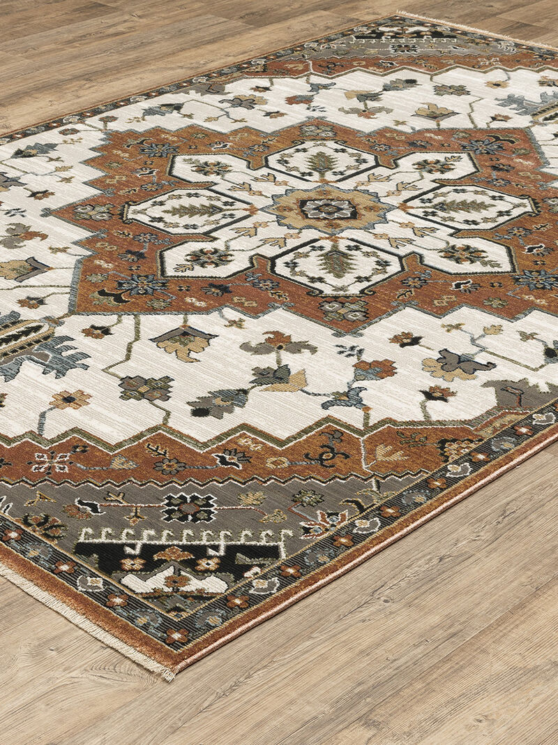 Keira KEI03 5'3"x7'6" Rug image number 1