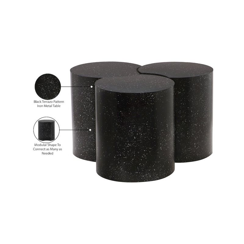 Meridian Furniture Dimple Black Coffee Table