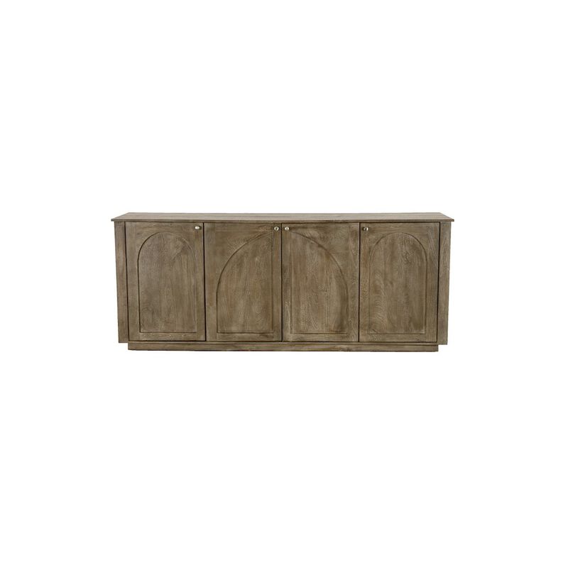 Alex Hamilton Archie Solid Wood Sideboard in North Creek Brown