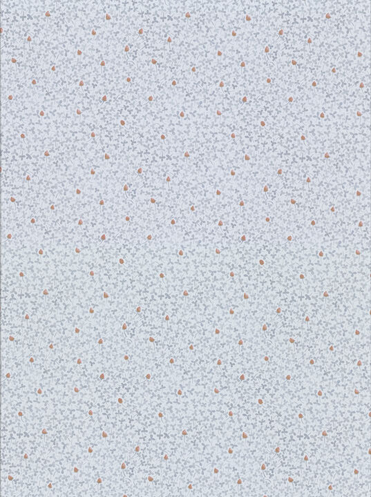 Lark Light Blue Botanical Wallpaper