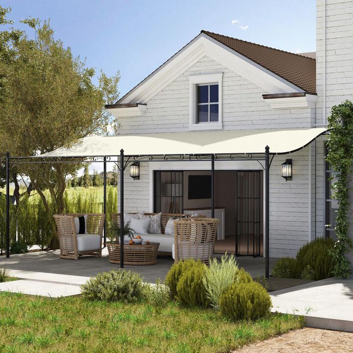 Hivvago 10x20 Metal Pergola Canopy for Patio