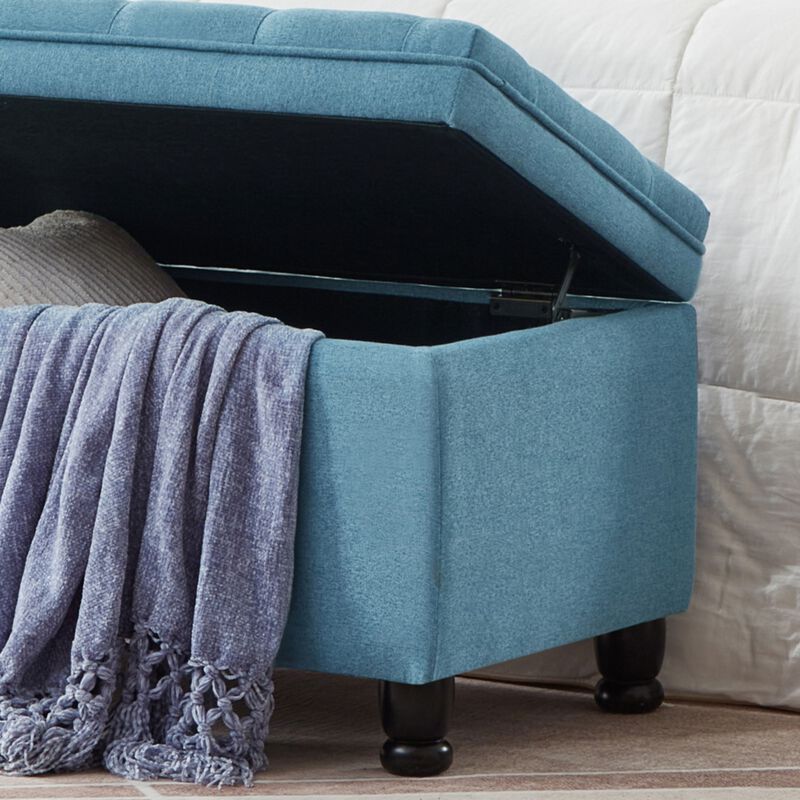 Bemgwu Storage Linen Bench image number 5