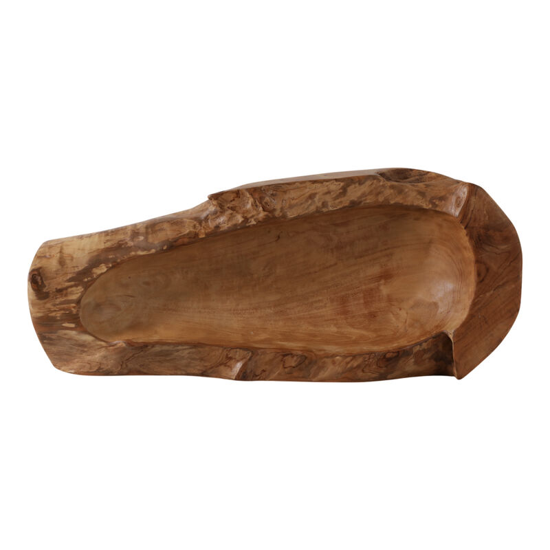 24x10" Long Teak Wood Bowl image number 5