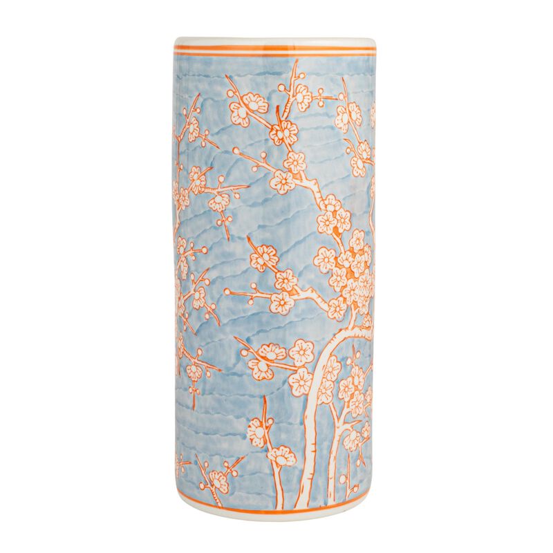 Ceramic Umbrella Stand, Blue image number 3