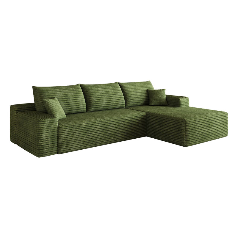 Taldis 107" L-Shape Cloud Sectional Couch image number 3