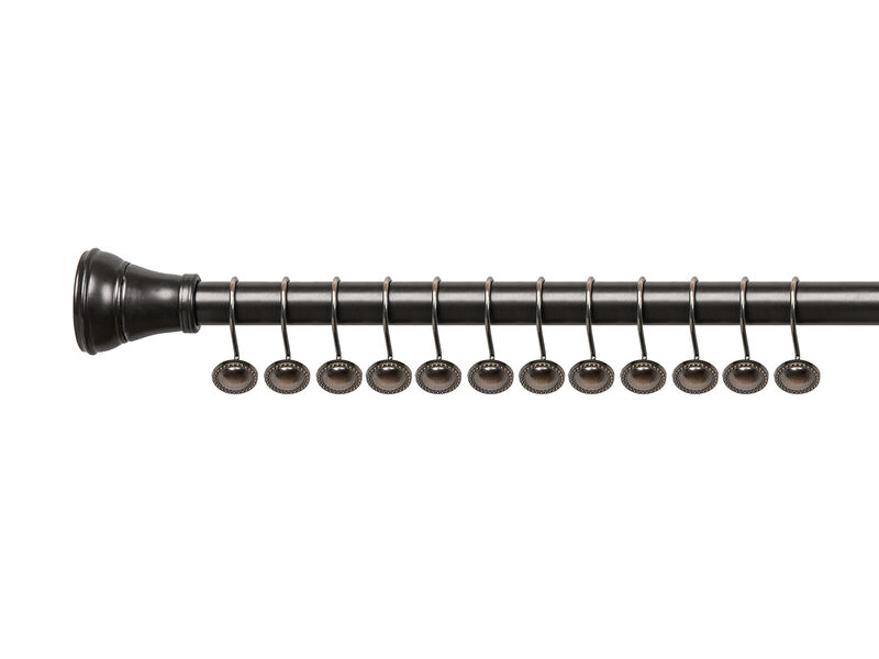 Rust-Proof Shower Curtain Hooks, Set of 12 image number 2