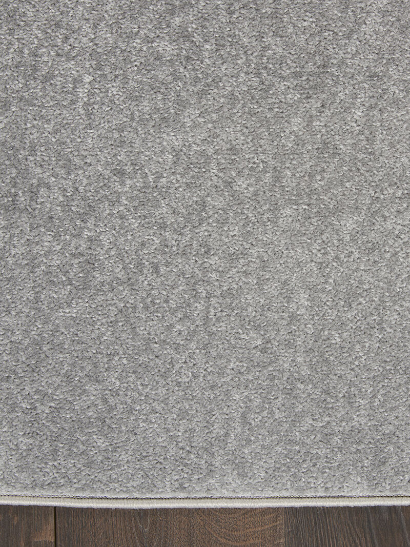 Nourison Essentials NRE01 Silver/Gray 2' x 4' Rug image number 3