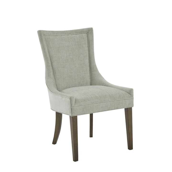 Gracie Mills Julienne Set of 2 Solid Wood High-Backed Dining Chairs