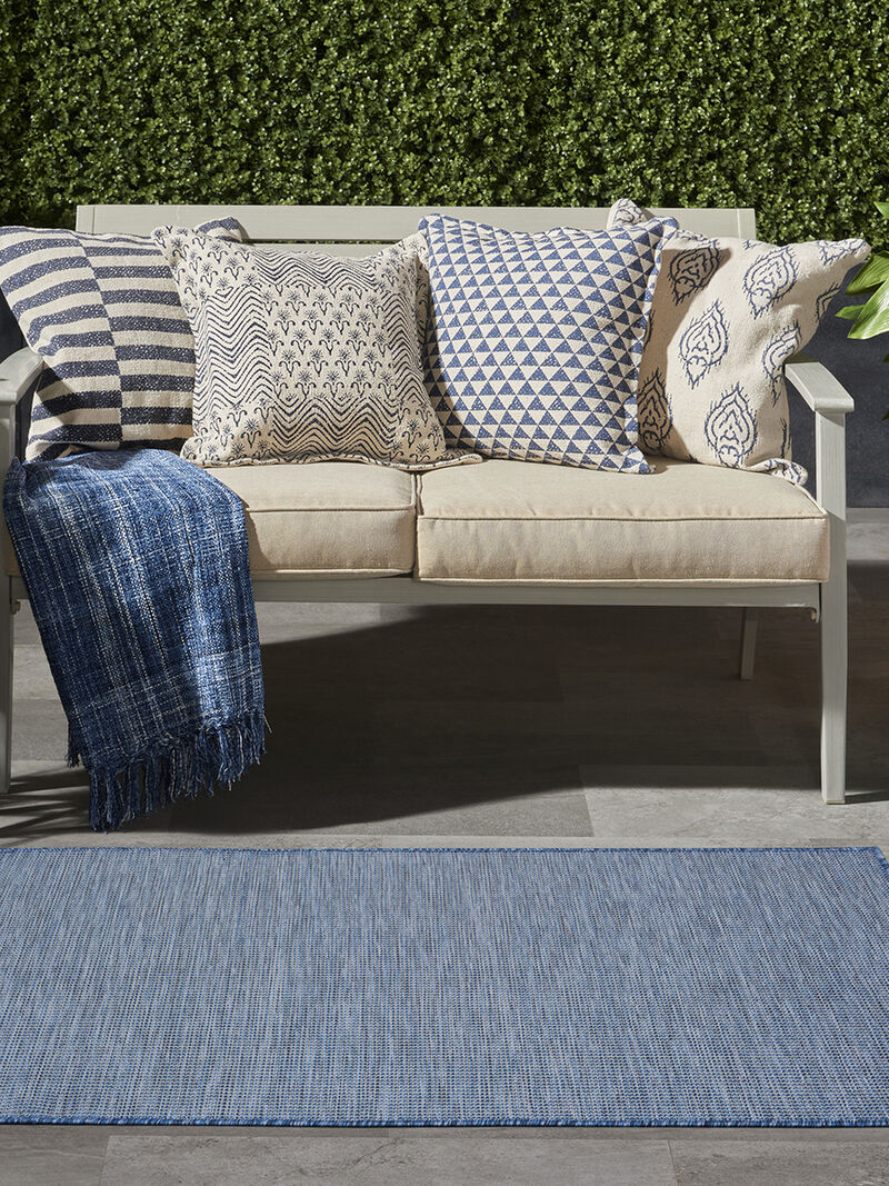 Positano POS01 Navy/Blue 3' x 5' Rug