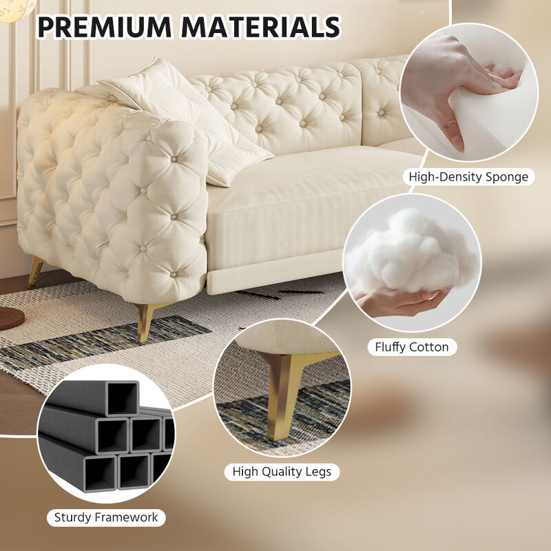 Zikbax 97.7" Convertible Sleeper Sofa image number 4