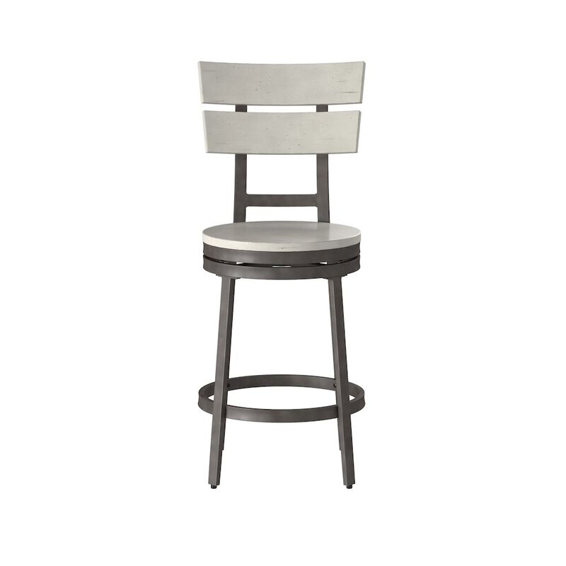 Wilson 24" Swivel Stool - Middle Gray