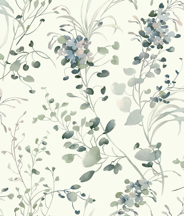 Spring Whispers Jade Wallpaper