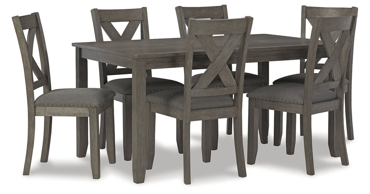 Caitbrook Table and Chairs (Set of 7)
