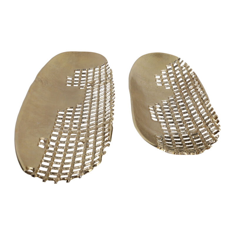 S/2 Partial Mesh Footed Trays image number 2