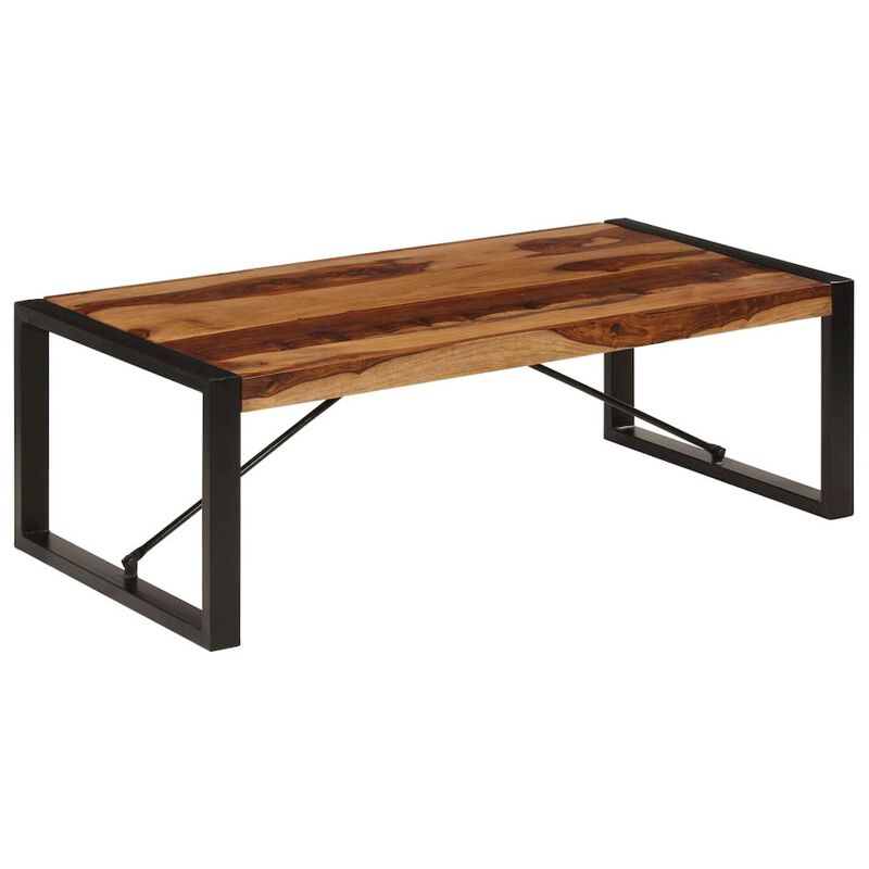 vidaXL Coffee Table 47.2x23.6x15.7 Solid Sheesham Wood, 247426