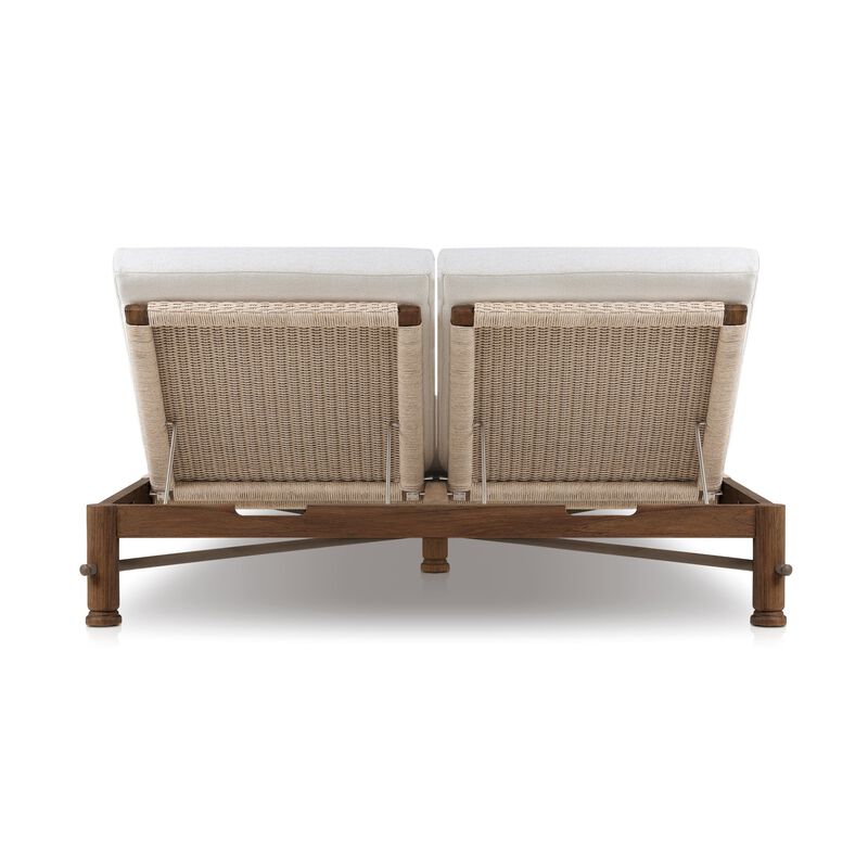Finnegan Alessi Linen Outdoor Double Chaise