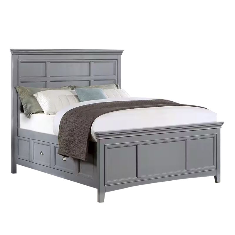 Bedroom Set, 2 Piece Set with Nightstand image number 2