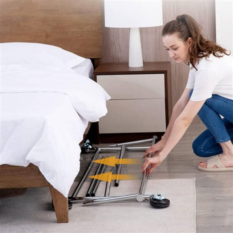 Sturdy Metal Garment Rack with Locking Casters and 450lb Weight Capacity