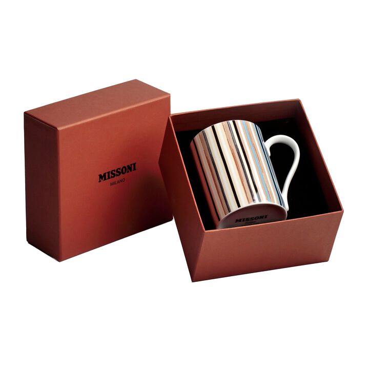 Mug STRIPES JENKINS 156, diam. 3.35", H 3.86"