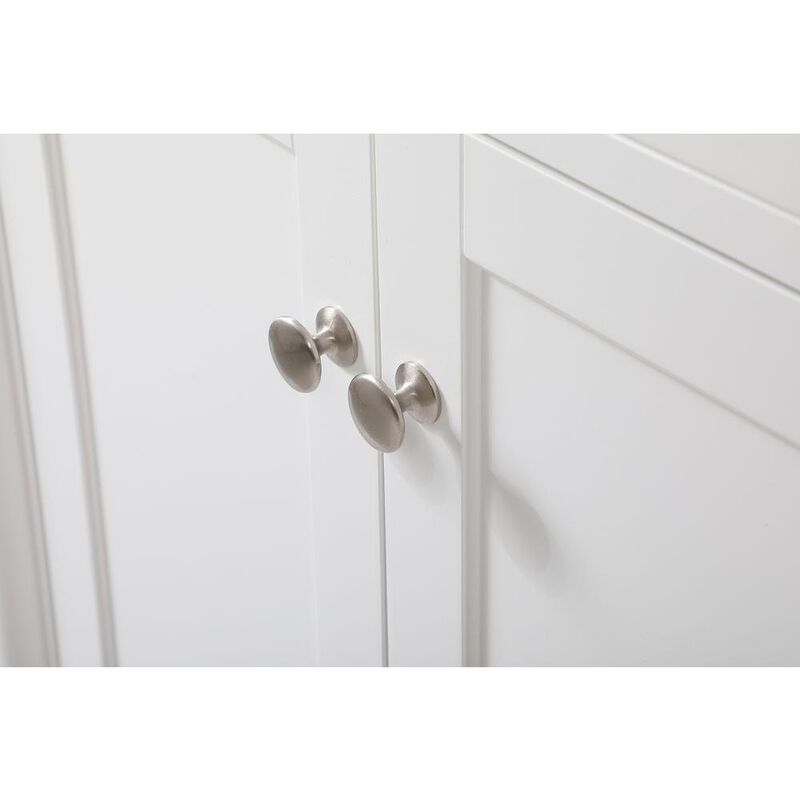 Elegant Kitchen and Bath 60 inch double bathroom vanity in White image number 3