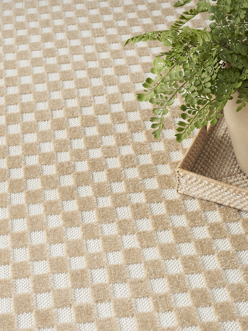 Care Free CAF02 Taupe 6'7" x 9'2" Rug