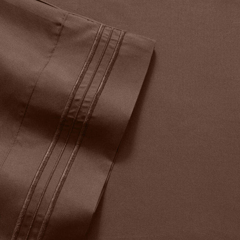 Ultra Soft 1800 Series Double Brushed Microfiber Sheet Set