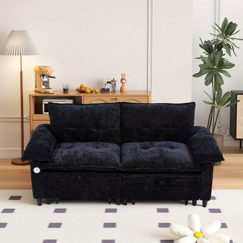 Napnam Convertible Sleeper Couch image number 1