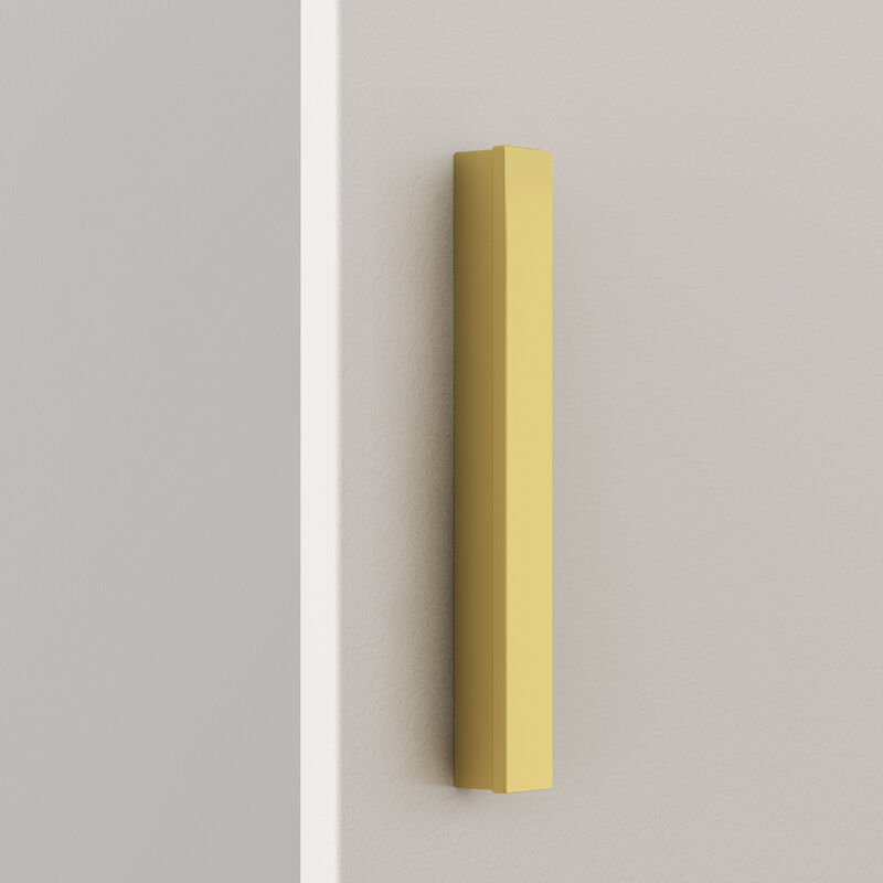 FUFU&GAGA Wardrobe with Full-Length Mirror, PB Particleboard & Paper Laminate (31.5" W x 72" H x 18.9" D)