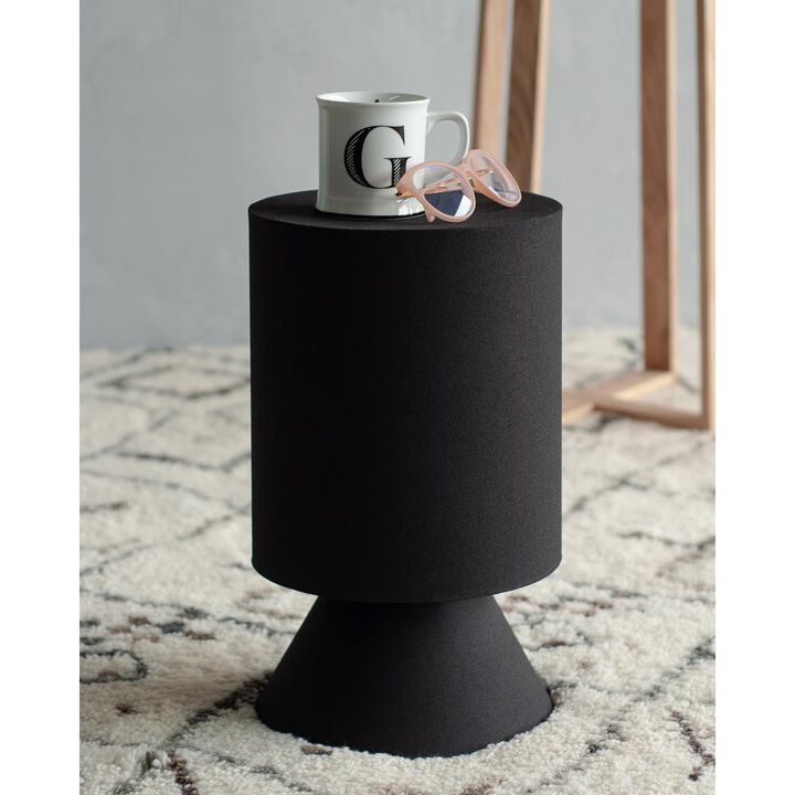 Renwil OLORIA Textured Matte Black STOOL