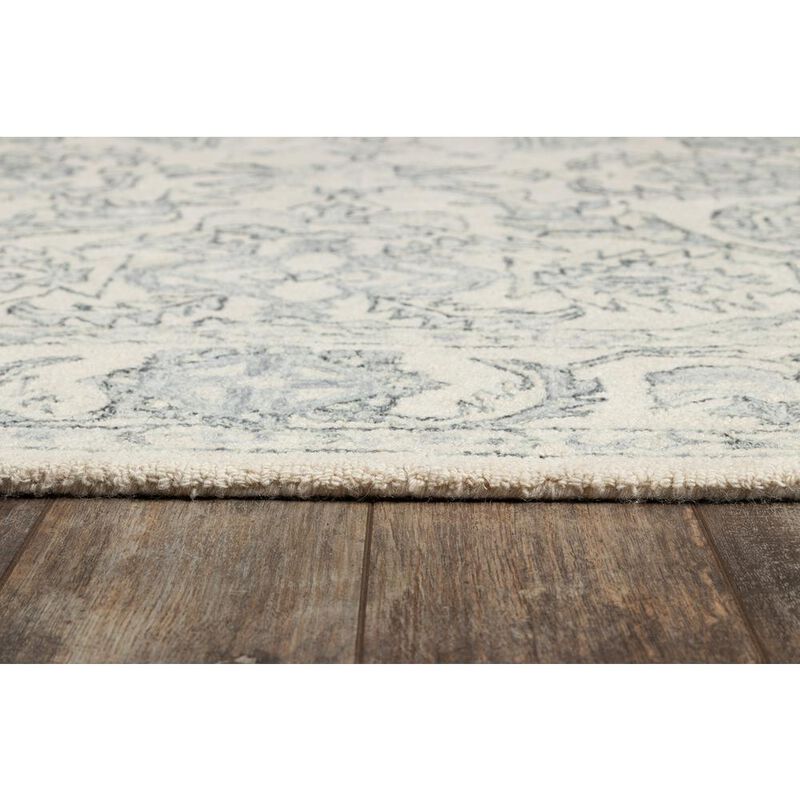 Momeni Traditional Rectangle Area Rug, Ivory, 3'6 X 5'6