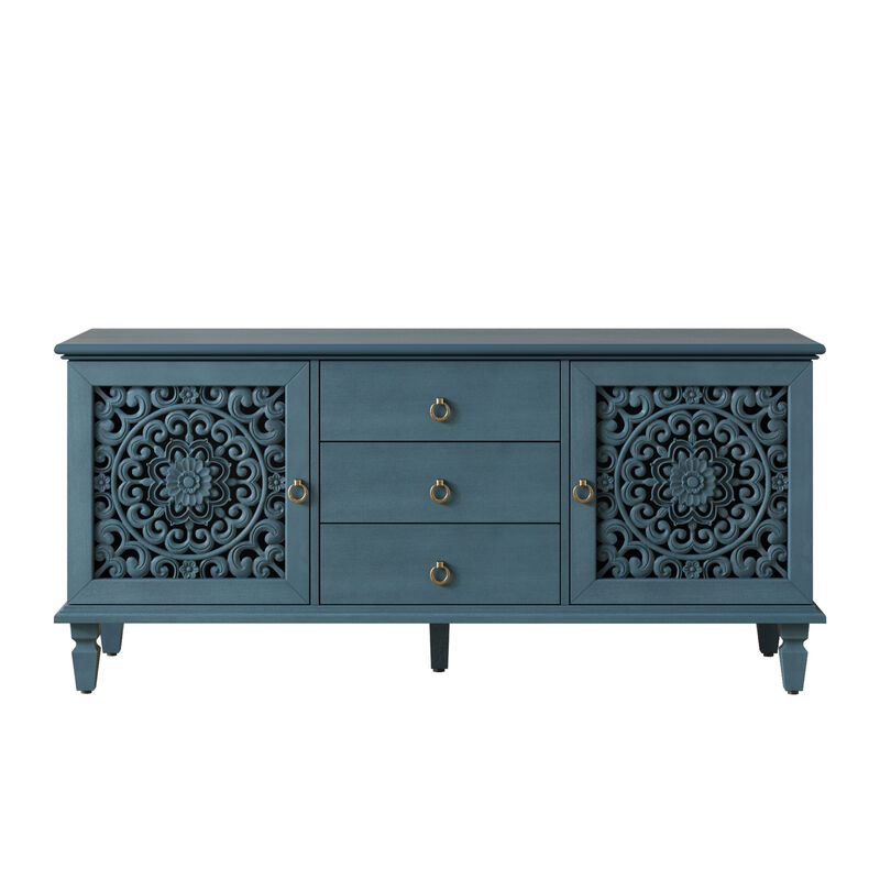 Zuggor Retro TV Stand Sideboard image number 0