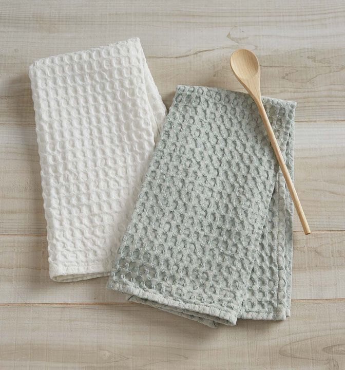 Split P Waffle Weave Dishtowel