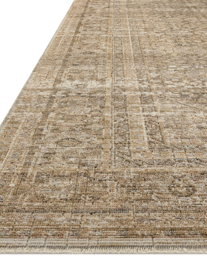 Heritage HER-01 Clay / Natural 18" x 18" Sample Rug by Patent Pending